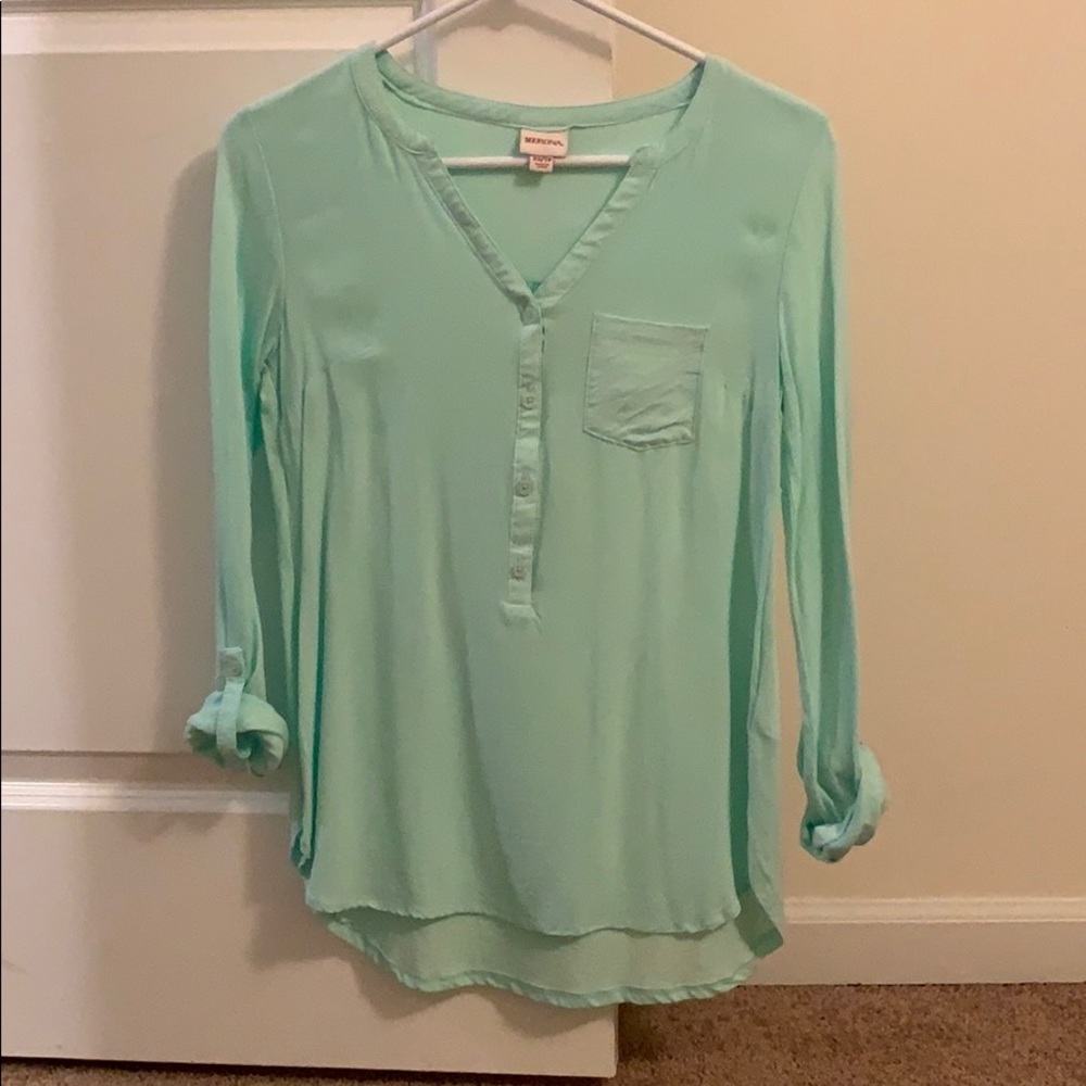 Blue Merona top